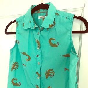 Poler sleeveless summer shirt